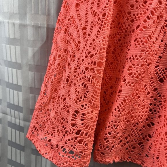 Aeropostale Women Mini Skirt Size M Color Orange - Picture 6 of 9